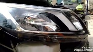Замена фар на KIA RIO