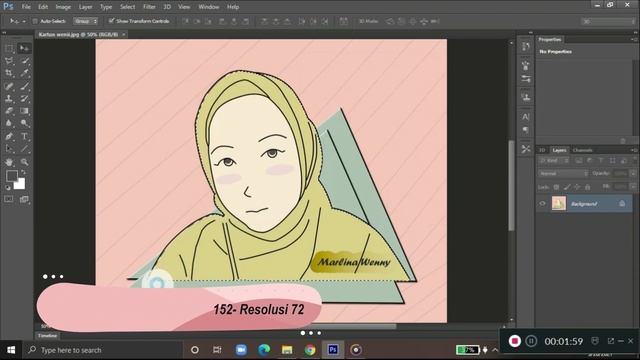 Tutorial Photo Kartun (PNG) dengan Photoshop #1 смотреть онлайн
