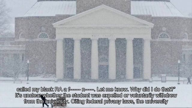 Wake Forest University student who used racial slur on video is out смотреть онлайн