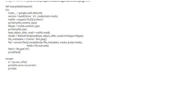 Getting UnicodeDecodeError when converting a InMemoryUploadedFile to Google MediaUplo... (1 answer) смотреть онлайн