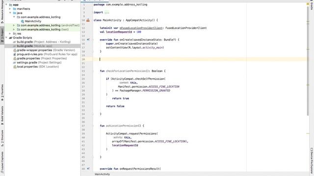 Geocoding to get Location Address in Android Using Kotlin | Android Development смотреть онлайн