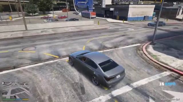BMW 7 Series (7er) GTA 5 Online Ubermacht Oracle drift дрифт на мощном бмв в гта 5 смотреть онлайн