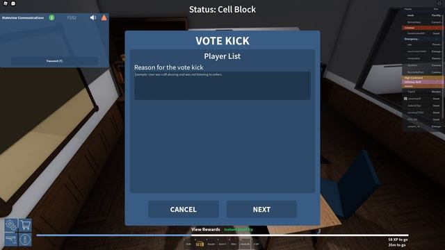 How To Start A Vote Kick In Stateview Prison! смотреть онлайн