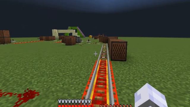Прикольная музыка из нотных блоков | Minecraft 1.12.2 смотреть онлайн