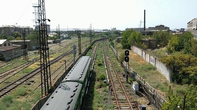 Ереванский метрополитен: перегон "Горцаранаин" - "Сасунци Давит" (19.08.2021) смотреть онлайн