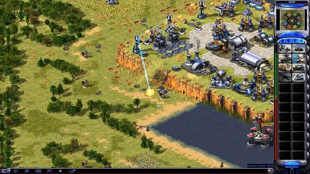 Red Alert 2 - King of The Hill - 7 vs 1 + Superweapons смотреть онлайн