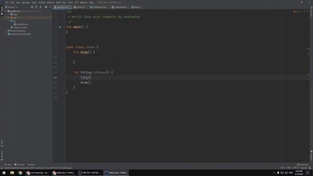 Kotlin с нуля #10 - Extensions, Data classes (kotlin docs "live" с комментариями) смотреть онлайн
