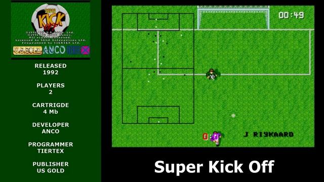 SEGA Mega Drive / Genesis: All FOOTBALL / SOCCER Games смотреть онлайн