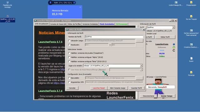 Como Aumentar Mas FPS En Minecraft 1.14.4 (Bien Explicado) 2019