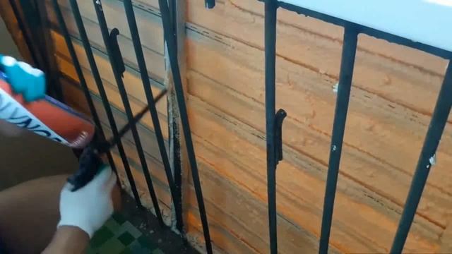 Утепление балкона НПУ Polynor (нанесение на сайдинг и металлический потолок) смотреть онлайн