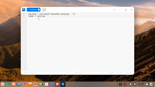 Contoh Program Python Sederhana | Contoh Coding Python | Python Tutorial Indonesia | Adi Setiawan смотреть онлайн