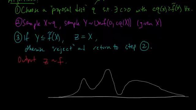 (ML 17.12) Rejection sampling - non-uniform case-psV7c5Cn6DU.mp4 смотреть онлайн