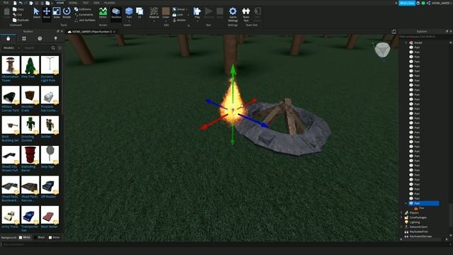 КАК ПОСТРОИТЬ СВОЙ ПЛЕЙС В РОБЛОКСЕ!? СОЗДАЛ СВОЮ ИГРУ! смотреть онлайн