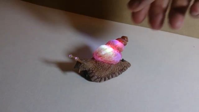 Улитка с панцирем из полупрозрачной глины смотреть онлайн