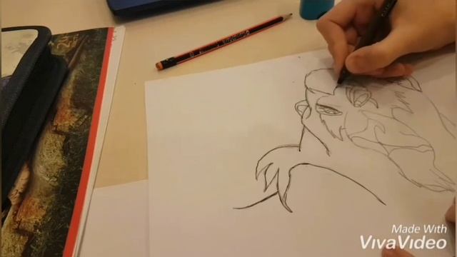 Рисую Шрама. смотреть онлайн