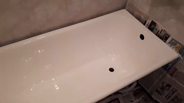 Ваша ванна после подготовки поверхности. Ваша ванна реставрация акрилом конечный вид смотреть онлайн