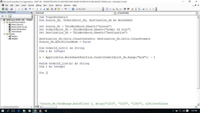 PART 188 - COPY ARRAY FILTERED DATA IN VBA MACRO (TAMIL) | Kallanai YT смотреть онлайн