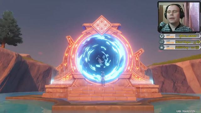 GENSHIN IMPACT 🐲ПОСИДИМ ПООХАЕМ🐲 40 ранг приключений смотреть онлайн