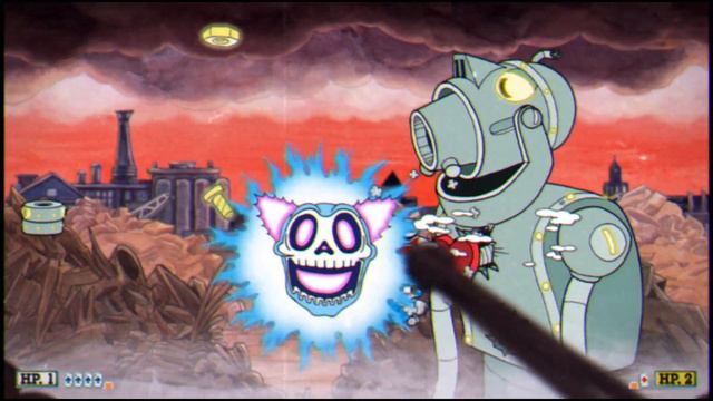 [World Record] Dr. Kahl's Robot Coop Simple No DLC Any% in 0:30 - Cuphead Speedrun смотреть онлайн