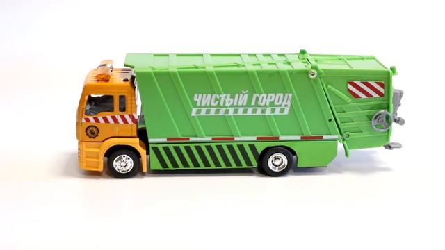 "Технопарк". Инерционная машинка "Мусоровоз" (244951) смотреть онлайн