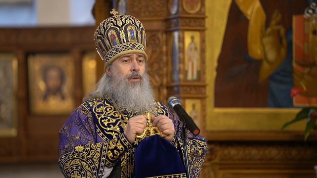 Почему мы такие чёрствые, как оживить душу_ — слово митр. Арсения в Неделю Крестопоклонную 27.3.22 г смотреть онлайн