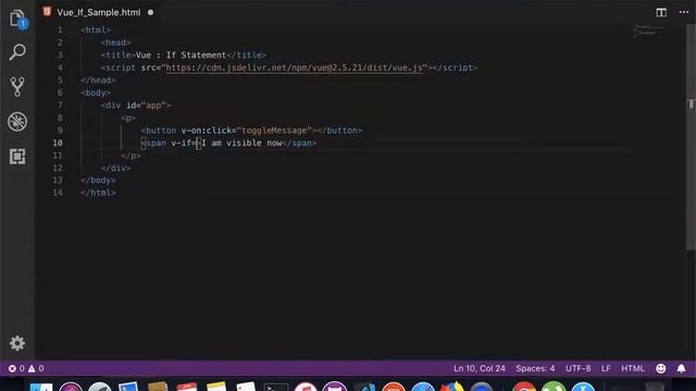 If Condition In Vue.js