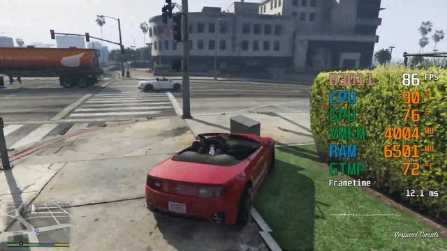 GeForce RTX 2060 -- Intel Core i5-6600K -- Grand Theft Auto V GTA V Benchmark смотреть онлайн