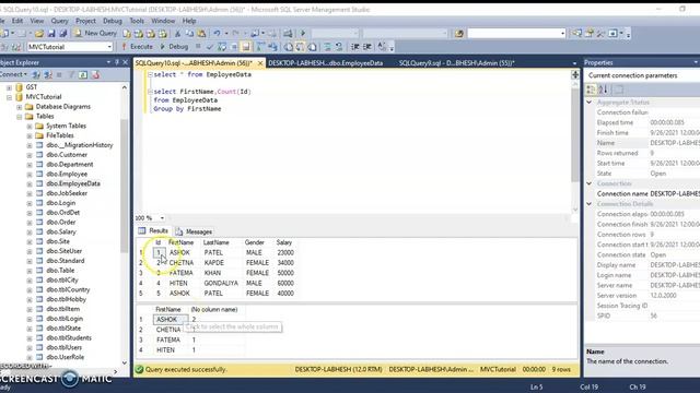 FINDOUT DUPLICATE ROWS USING SQL QUERY || PART 1|| SQL TUTORIAL IN HINDI || SQL PROGRAM || LEARN SQ смотреть онлайн