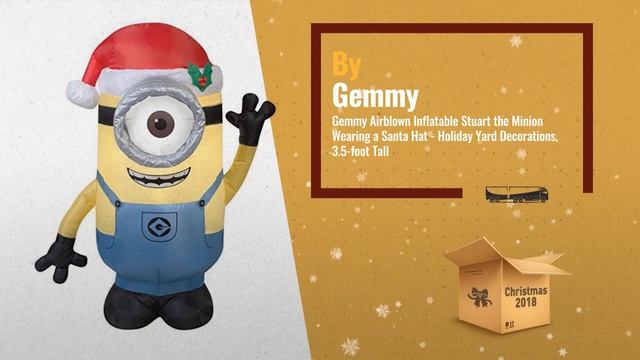 Best Inflatable Christmas Minion To Buy On Christmas 2018. | Christmas Countdown Guide смотреть онлайн