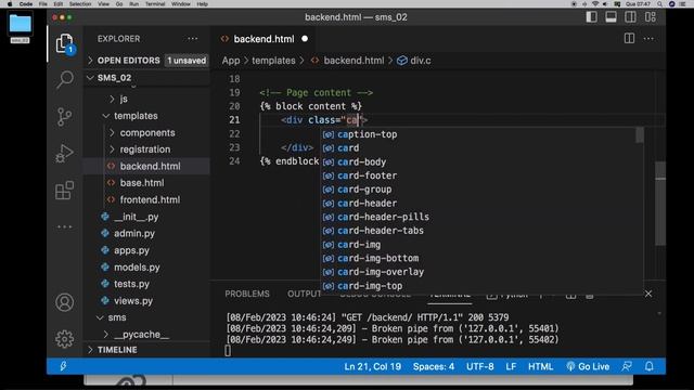 PYTHON DJANGO | ADVANCED FULL School Management System | FULLSTACK APP - Season 01 | Ep. 2/10 смотреть онлайн