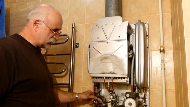 Газовый котёл Ferroli DOMINA C 24 E и последняя попытка реанимации смотреть онлайн