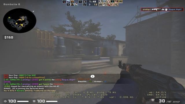 Csgo On 144hz (60hz Player)