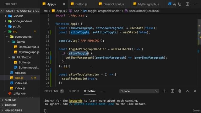 007 useCallback and its Dependencies смотреть онлайн