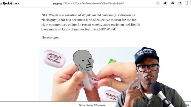Twitter Bans 1,500 Accounts For Using NPC Meme Avatars (REACTION) смотреть онлайн