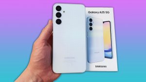 SAMSUNG GALAXY A25 - ВРОДЕ ХОРОШО, НО ХОТЕЛОСЬ БЫ ЛУЧШЕ!