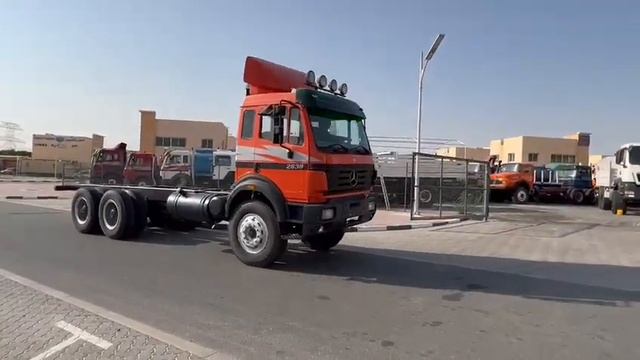 MERCEDES BENZ 2638 LONG CHASSIS TRUCK 6X4 FOR SALE смотреть онлайн