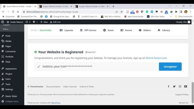 AVADA WordPress Theme GPL Installation Demo Import 2023 смотреть онлайн