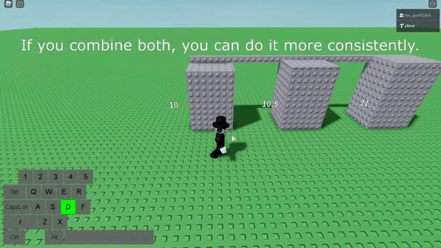 ROBLOX - High Jumping Tutorial (10 studs/11 stud high jumps) смотреть онлайн