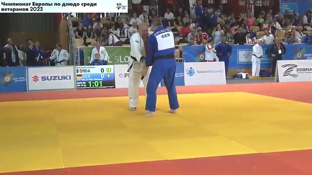 Judo.MD 2023 • PREGUZA Vladimir (MDA) • 2 поединка European Judo Championships Veterans 2023 смотреть онлайн