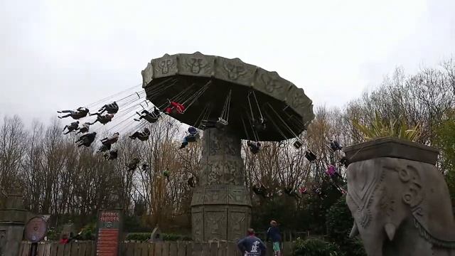Monkey Swinger Ride At Chessington World Of Adventure, 24 March 2018