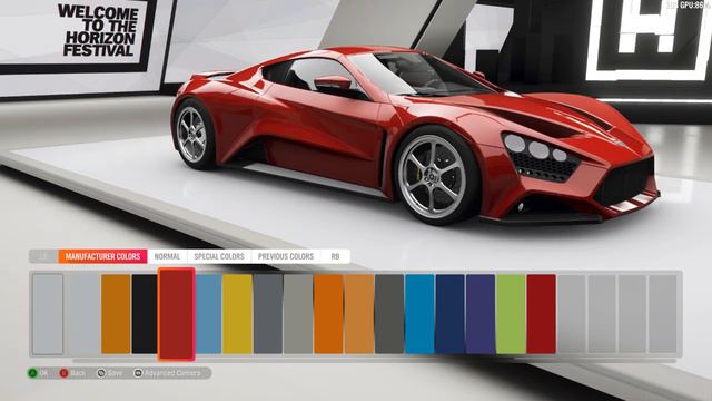 Forza Horizon 4 - 2016 Zenvo ST1 - Customize And Drive
