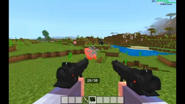Мод на 3D Оружие для Minecraft PE 1.20 (Minecraft Bedrock) смотреть онлайн