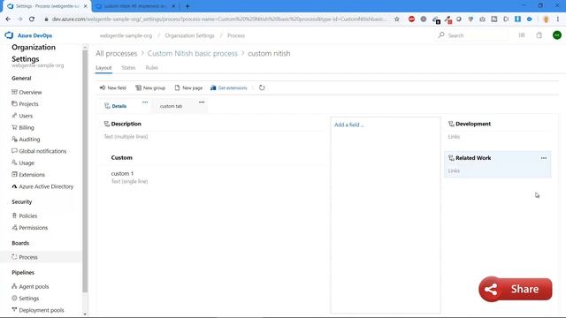 (#21) Customize fields of a work item in azure devops | Azure devops tutorial for beginners смотреть онлайн