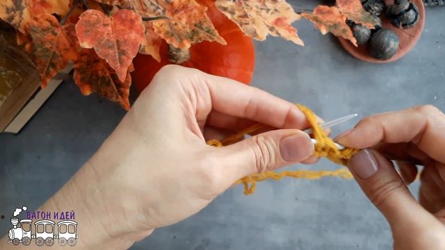 Легкий узор спицами из лицевых и изнаночных петель. Вязание для начинающих. Путанка, Рис, Кукурузка смотреть онлайн