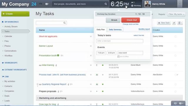 Bitrix24: Proyectos y tareas смотреть онлайн