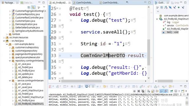 일반회원 서비스 상세 조회 entity to dto MapStruct смотреть онлайн