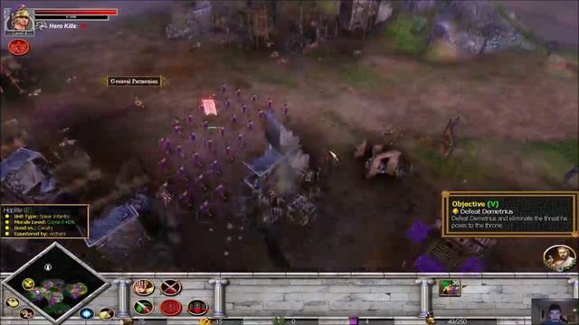 Rise & Fall Civilizations At War - Alexander Campaign - Act l - Chapter ll - Fractured Alliances смотреть онлайн