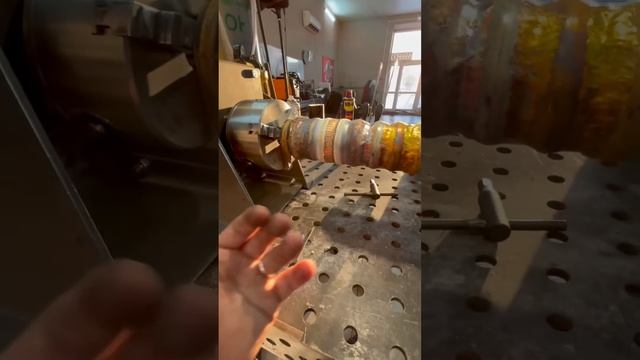 Сварочный вращатель @s3dtig Первый тест. Латунь. Нагрев. смотреть онлайн