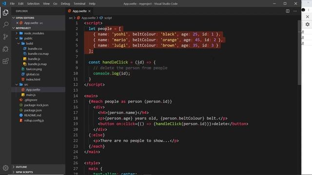 Svelte Tutorial for Beginners #7 - Inline Event Handlers смотреть онлайн