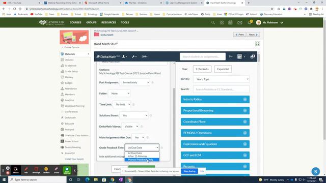 Schoology & Delta Math - Grade Passback to PowerSchool смотреть онлайн